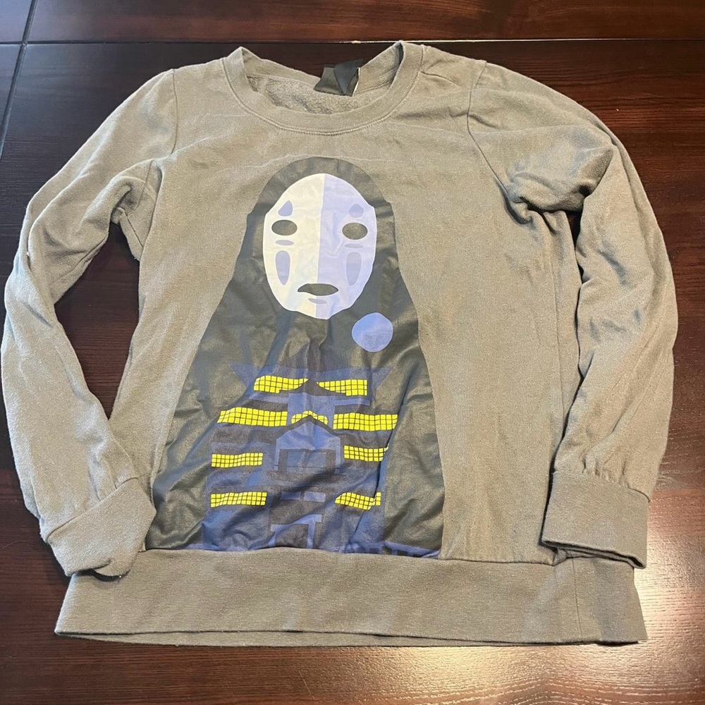 Spirited Away Her Universe Gray Studio Ghibli Sweatshirt